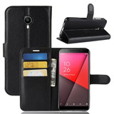 Vodafone Smart N9 Lite      Pu Wallet Case    [Black]
