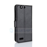 Vodafone Smart E8      Pu Wallet Case    [Black]