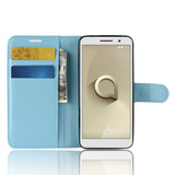 Vodafone Smart E9      Pu Wallet Case    [Lightblue]