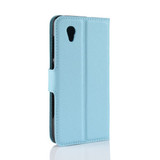 Vodafone Smart E9      Pu Wallet Case    [Lightblue]
