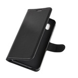Vodafone Smart P11      Pu Wallet Case    [Black]
