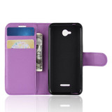 Vodafone Smart C9      Pu Wallet Case    [Purple]