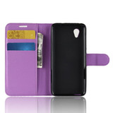 Vodafone Smart E9      Pu Wallet Case    [Purple]