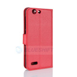 Vodafone Smart E8      Pu Wallet Case    [Red]