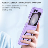 Samsung Galaxy Z Flip 6      Magsafe Sliding Cover Case    [Purple]