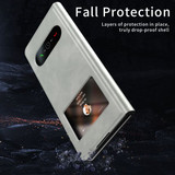 Samsung Galaxy Z Fold 6      Pu Leather Case    [Grey]