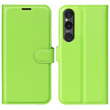 Sony Xperia 1 VI      PU Wallet Case    [Green]