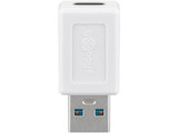 Goobay USB-C 3.0 female > USB 3.0 male (type A) - White