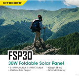 Nitecore Foldable Solar Panel | 30W