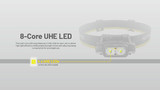 Nitecore Nu45 Headlamp 1700 Lumens Usb Rechargeable Ultra Lightweight