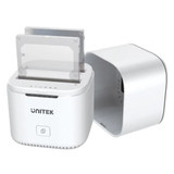 UNITEK Dual-Bay SATA Docking Station, UASP & SuperSpeed, 16TB Max, S1105B