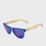 Moana Road 50/50s Sunglasses [Blue w/ Refl Lens - 461]