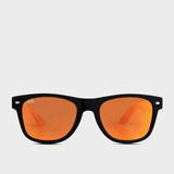 Moana Road 50/50s Sunglasses [Black w/ Refl Lens - 453]