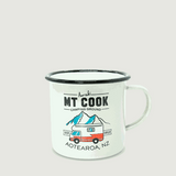 Moana Road Enamel Mug [ Mt Cook Campground - 654b]