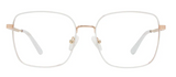 Prive Revaux Wanderlust Blue Light Glasses [Rose Gold/White]