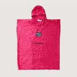 Moana Road Towel Hoodie [ Adults / Pink Zip Pocket - 5313]