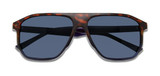 Prive Revaux The Cruz Sunglasses [Brown Tort/Blue]