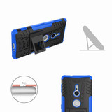 Sony Xperia XZ2      Heavy Duty Case    [Blue]