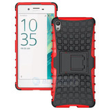 Sony Xperia Xa      Heavy Duty Case    [Red]