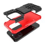Apple iPhone 15 Pro Heavy Duty Case Red