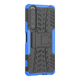 Sony Xperia 1 Iii      Heavy Duty Case    [Blue]