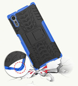 Sony Xperia XZ      Heavy Duty Case    [Red]