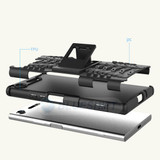 Sony Xperia XZ1      Heavy Duty Case    [Purple]