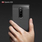 Sony Xperia 1      Carbon Fibre Case    [Black]