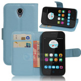 Spark Lite      Pu Wallet Case    [Lightblue]