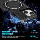 Apple iPhone 13 Magsafe Sliding Cover Case Black