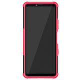 Sony Xperia 10 Iii      Heavy Duty Case    [Red]