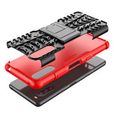 Sony Xperia 10 Iii      Heavy Duty Case    [Red]