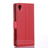 Sony Xperia X      PU Wallet Case    [Red]
