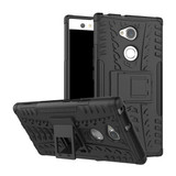 Sony Xperia Xa2 Ultra      Heavy Duty Case    [Black]