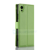 Sony Xperia Xa1      PU Wallet Case    [Green]
