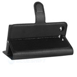 Sony Xperia XZ1 Compact      PU Wallet Case    [Black]