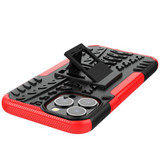 Apple iPhone 13 Pro Max Heavy Duty Case Red