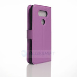 LG V20      Pu Wallet Case    [Purple]