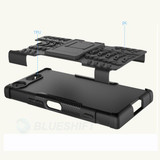 Sony Xperia XZ1 Compact      Heavy Duty Case    [Blue]