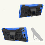 Sony Xperia XZ1 Compact      Heavy Duty Case    [Blue]