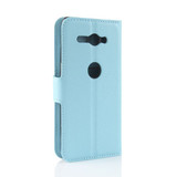 Sony Xperia XZ2 Compact      PU Wallet Case    [Lightblue]