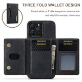 Apple iPhone 13 Pro Magnetic Wallet Black