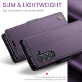 Samsung Galaxy Z Fold 6      Pu Wallet Case    [Purple]