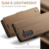 Samsung Galaxy Z Fold 6      Pu Wallet Case    [Brown]