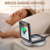 Samsung Galaxy Z Flip 6      Pu Wallet Case    [Brown]