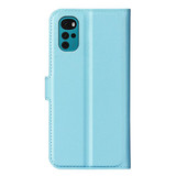 Motorola G22      Pu Wallet Case    [Lightblue]
