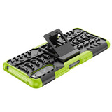 Sony Xperia 10 Iii      Heavy Duty Case    [Green]