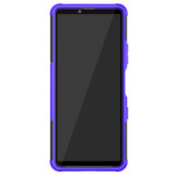 Sony Xperia 10 Iii      Heavy Duty Case    [Purple]