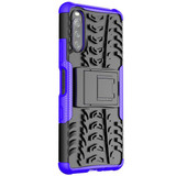 Sony Xperia 10 Iii      Heavy Duty Case    [Purple]