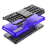 Sony Xperia 10 Iii      Heavy Duty Case    [Purple]